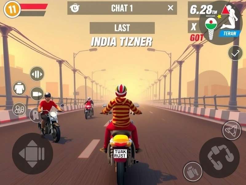 Tuk Tuk Marvel gameplay screenshot showing Indian streets