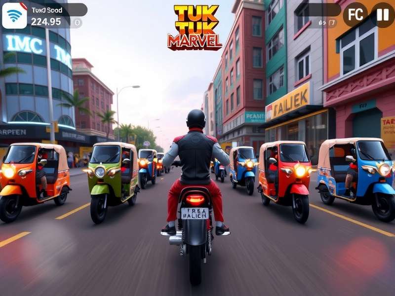 Tuk Tuk Marvel community event
